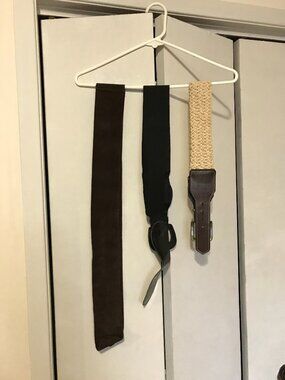 Set Of 3 Vintage Belts Small Medium Size